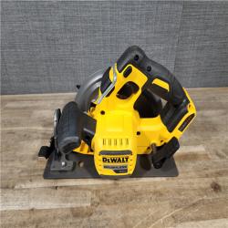 HOUSTON LOCATION - AS-IS DEWALT FLEXVOLT 60V MAX Cordless Brushless 7-1/4 in. Circular Saw with Brake (Tool Only)