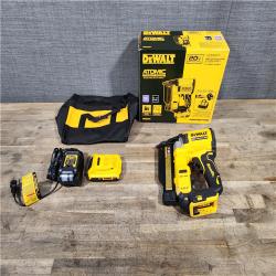 HOUSTON LOCATION - AS-IS DEWALT ATOMIC 20V MAX Lithium Ion Cordless 23 Gauge Pin Nailer Kit with 2.0Ah Battery and Charger
