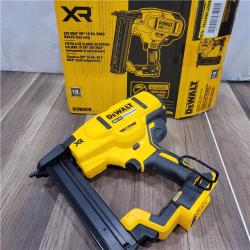 GOOD  DeWalt 20V MAX XR Lithium-Ion Electric Cordless 18-Gauge Brad Nailer (Tool Only)