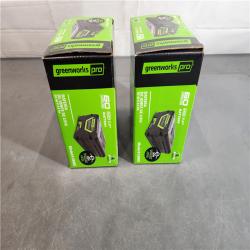 New Greenworks Pro 60V HC 2.0 Ah Lithium-Ion Battery - 2 pack
