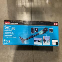 AS-IS - Makita 18-Volt LXT Lithium-ion Compact Bagless Cordless Brushless Cloth Filter Stick Vacuum, (Tool Only)