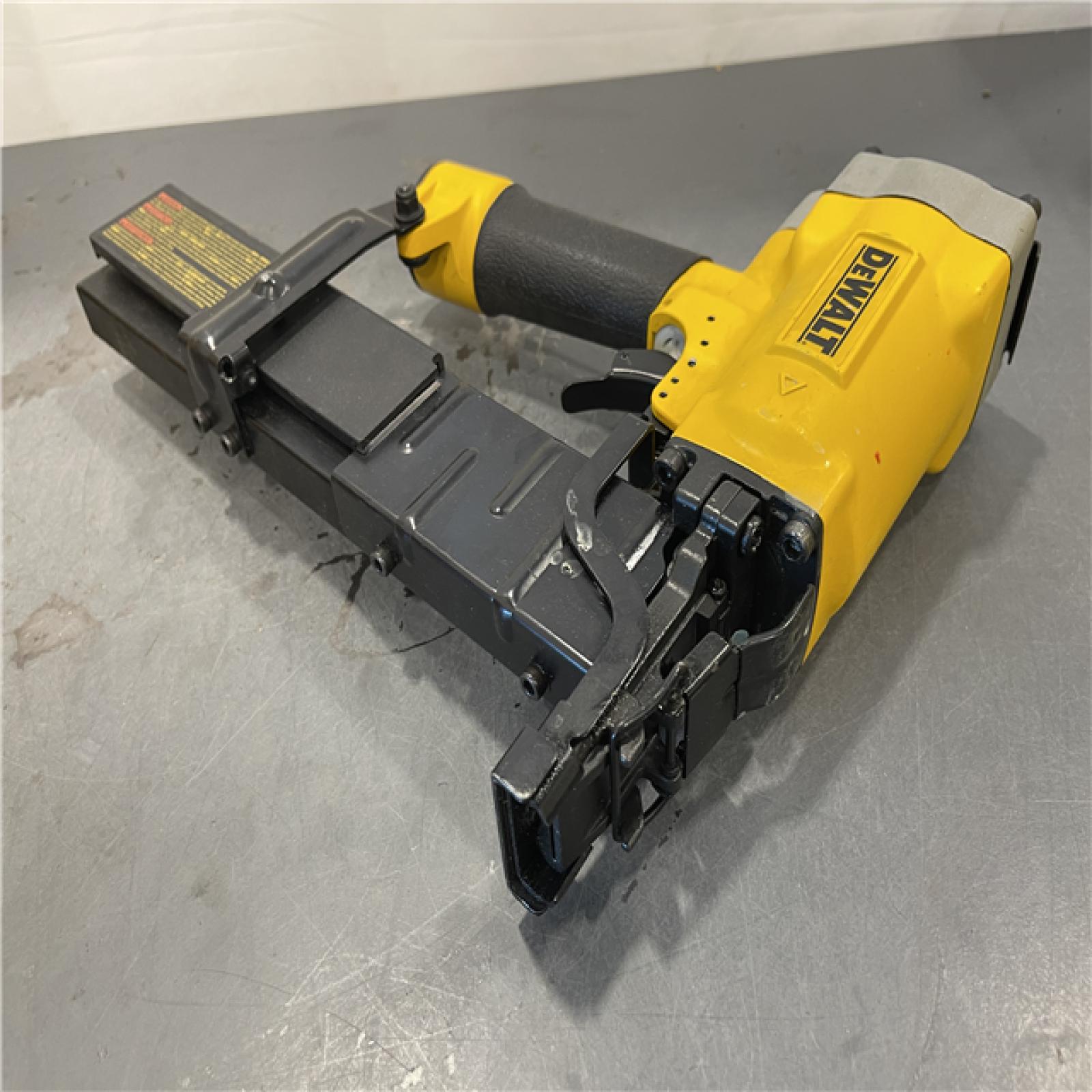 AS-IS - DeWalt Corded Pneumatic 16-Gauge 1 in. Crown Lathing Stapler