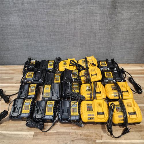 HOUSTON LOCATION - AS-IS DEWALT BATTERY CHARGER PACK QTY - 20