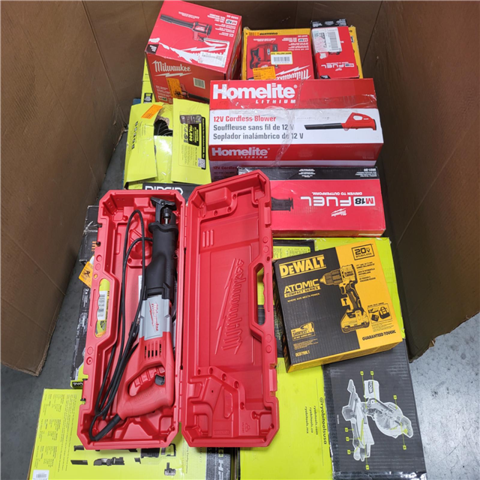 CALIFORNIA AS-IS TOOL PALLET