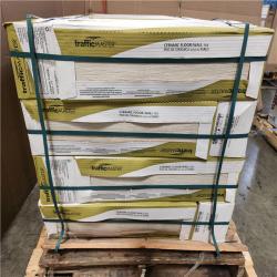 Phoenix Location NEW TrafficMaster Capel Bianco 6 in. x 24 in. Matte Ceramic Wood Look Floor and Wall Tile (544 sq. ft./32 Case)