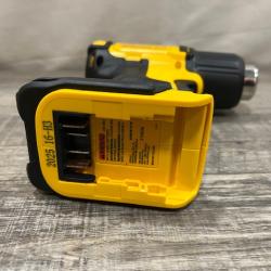 AS-IS DEWALT 20V MAX Cordless Compact Heat Gun with Flat and Hook Nozzle Attachments