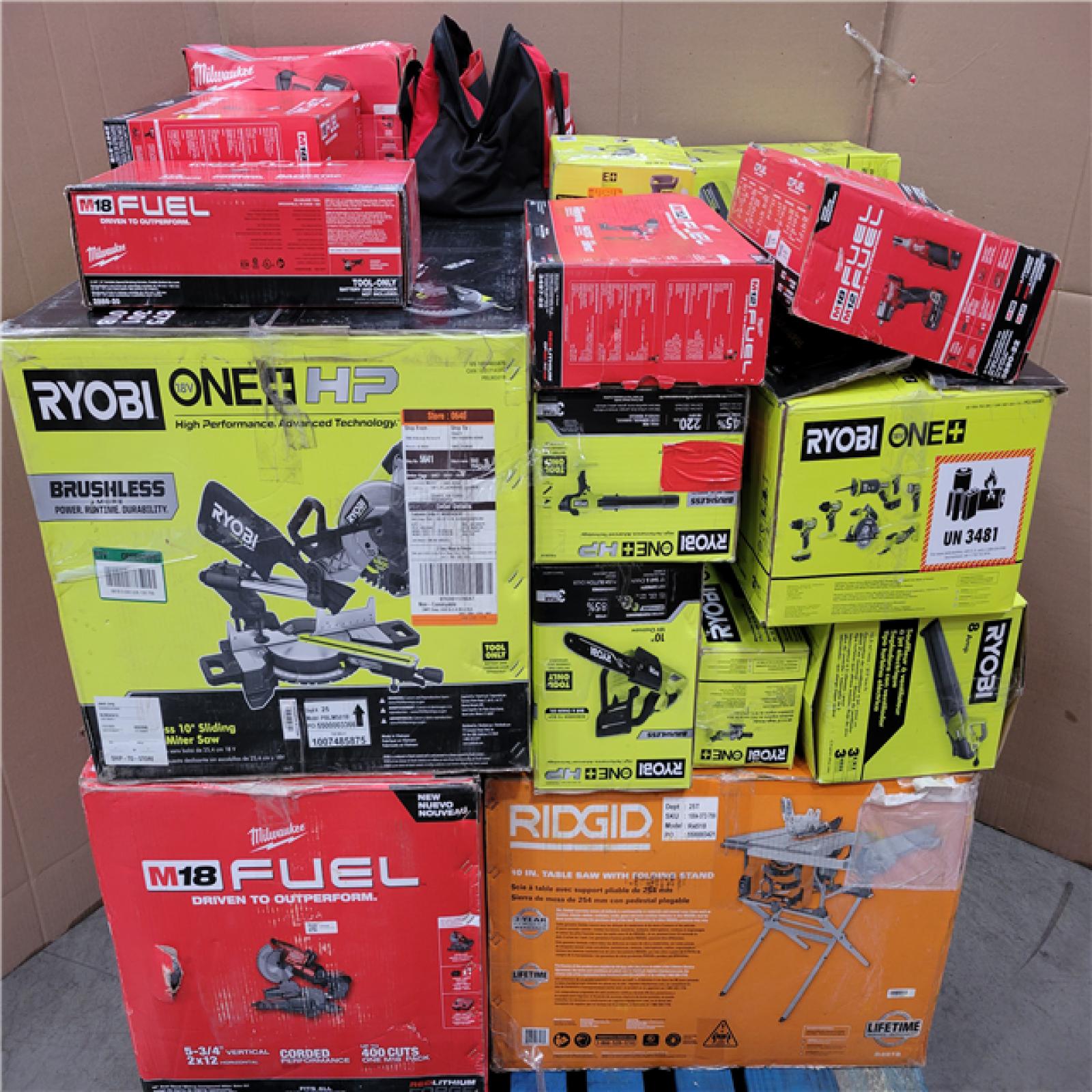 CALIFORNIA AS-IS TOOL PALLET