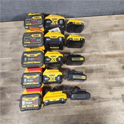 HOUSTON LOCATION - AS-IS DEWALT BATTERY PACK QTY - 15