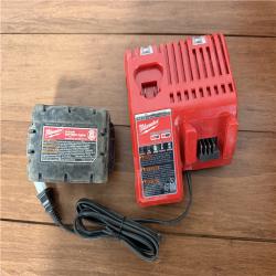 California AS-IS Milwaukee M18 Red Exterior Dual Slope Rotary Laser Level Kit with Receiver & Remote