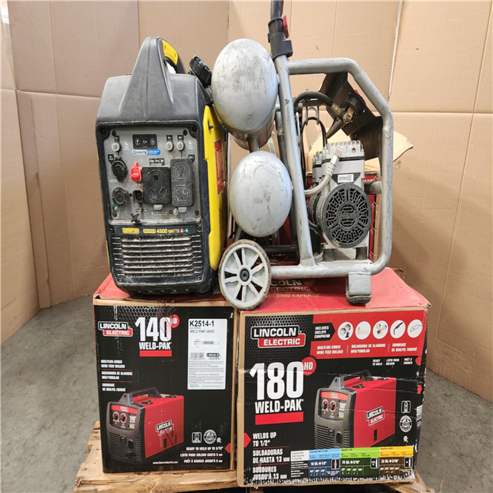 CALIFORNIA AS-IS OUTDOOR POWER EQUIPMENT