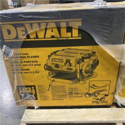 Dallas Location - NEW- DEWALT 13 2 Speed 3-Knife Thickness Planer