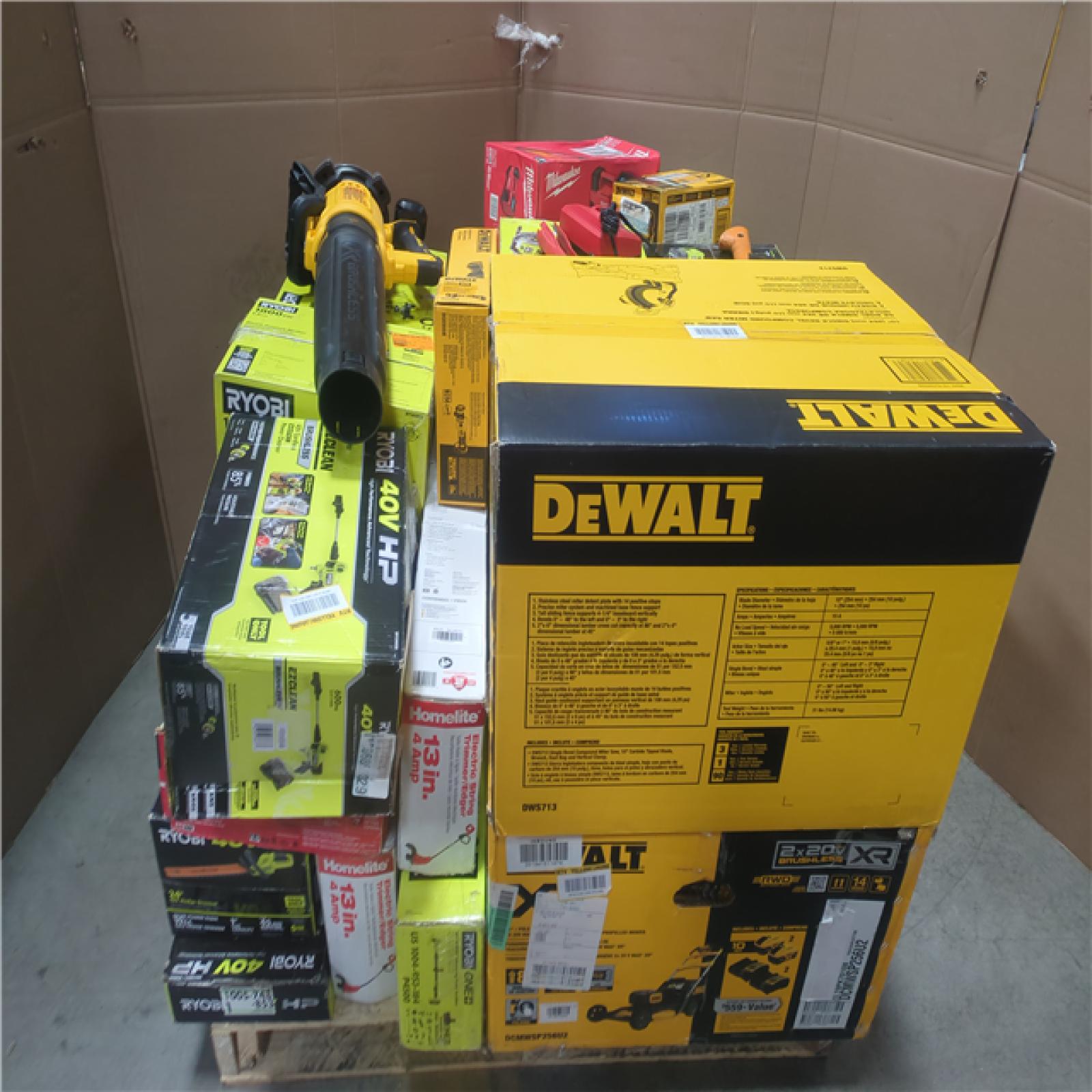 CALIFORNIA AS-IS TOOL PALLET