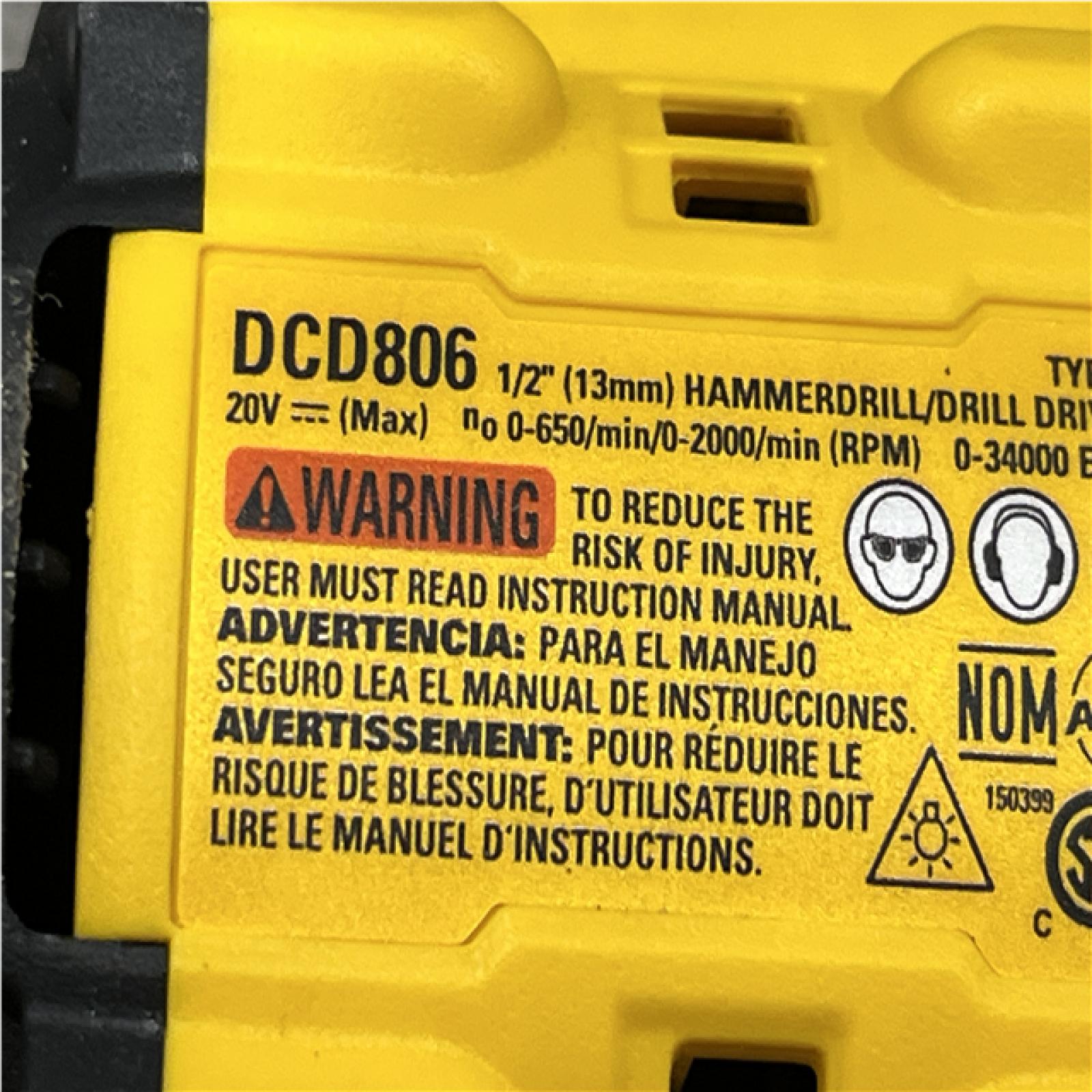 AS-IS DEWALT 20V XR Lithium-Ion Cordless 2-Tool Combo Kit
