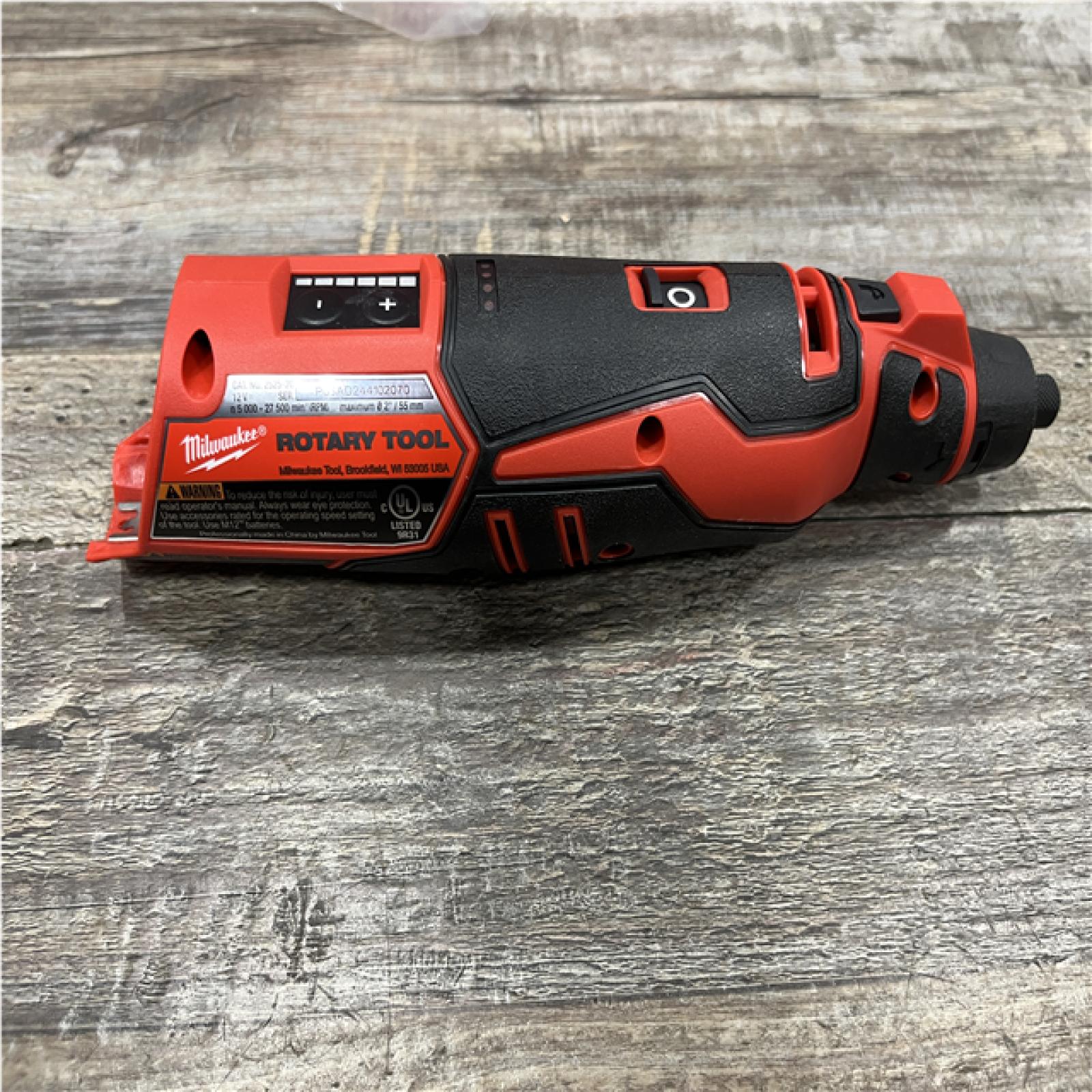 AS-IS Milwaukee 12V Lithium-Ion Cordless Brushless Rotary Tool Kit