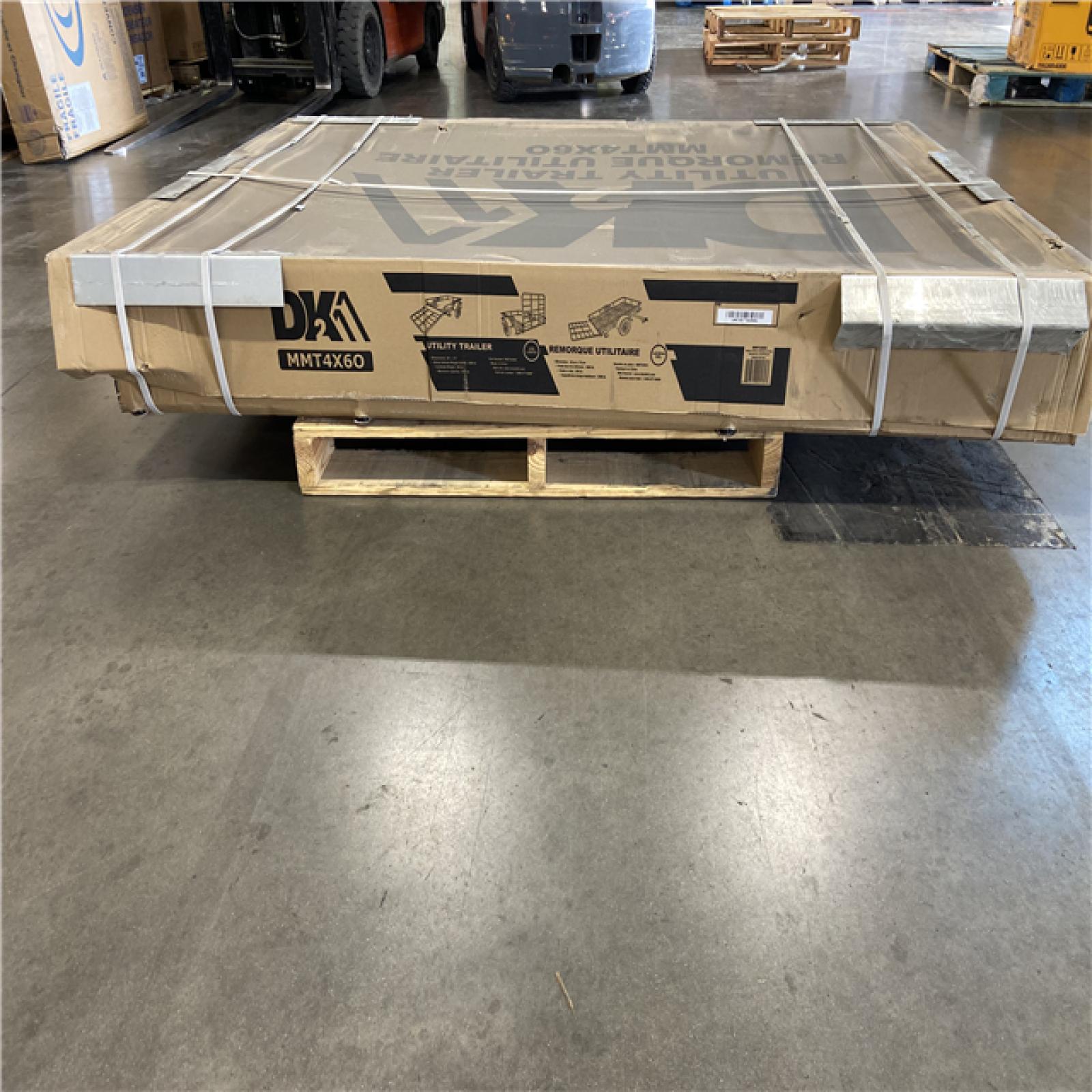 DALLAS LOCATION - DK2 by Marlon MMT4X6O 4 ft. x 6 ft. Single Axle Open Rail Utility Trailer | 1,314-lb Capacity with Ramp Gate