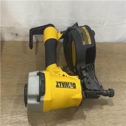 AS-IS DEWALT DW66C-1 2-1/2 Inch 15 Degree Coil Siding and Fencing Nailer