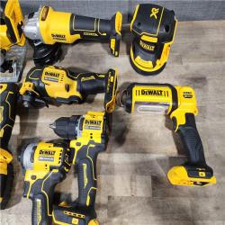 HOUSTON LOCATION - AS-IS (APPEARS LIKE NEW) DEWALT 8 TOOL COMBO KIT W/ (2) BATTERY & CHARGER