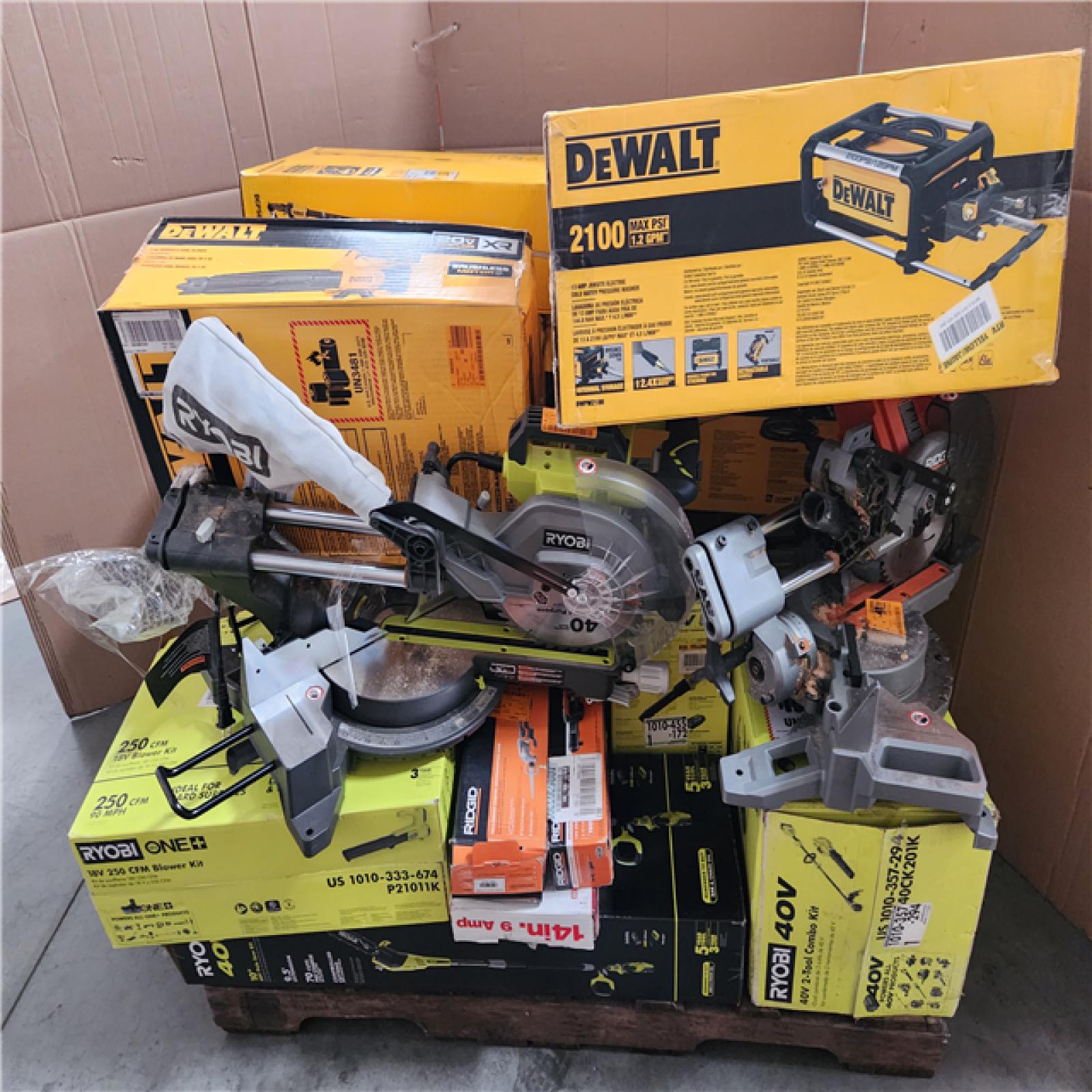 CALIFORNIA AS-IS TOOL PALLET