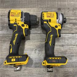 AS-IS DEWALT ATOMIC 20-Volt MAX Lithium-Ion Cordless Combo Kit