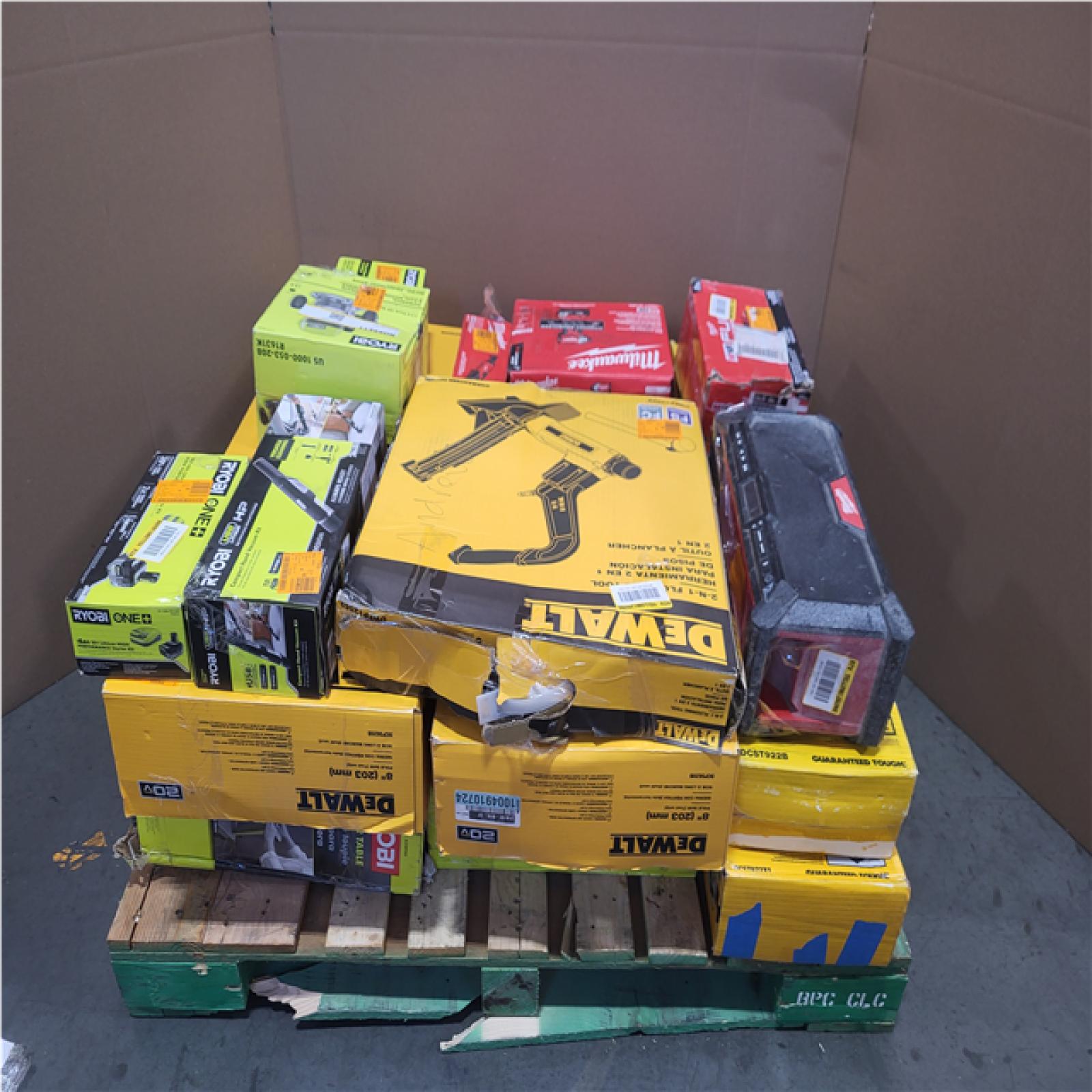 CALIFORNIA AS-IS TOOL PALLET