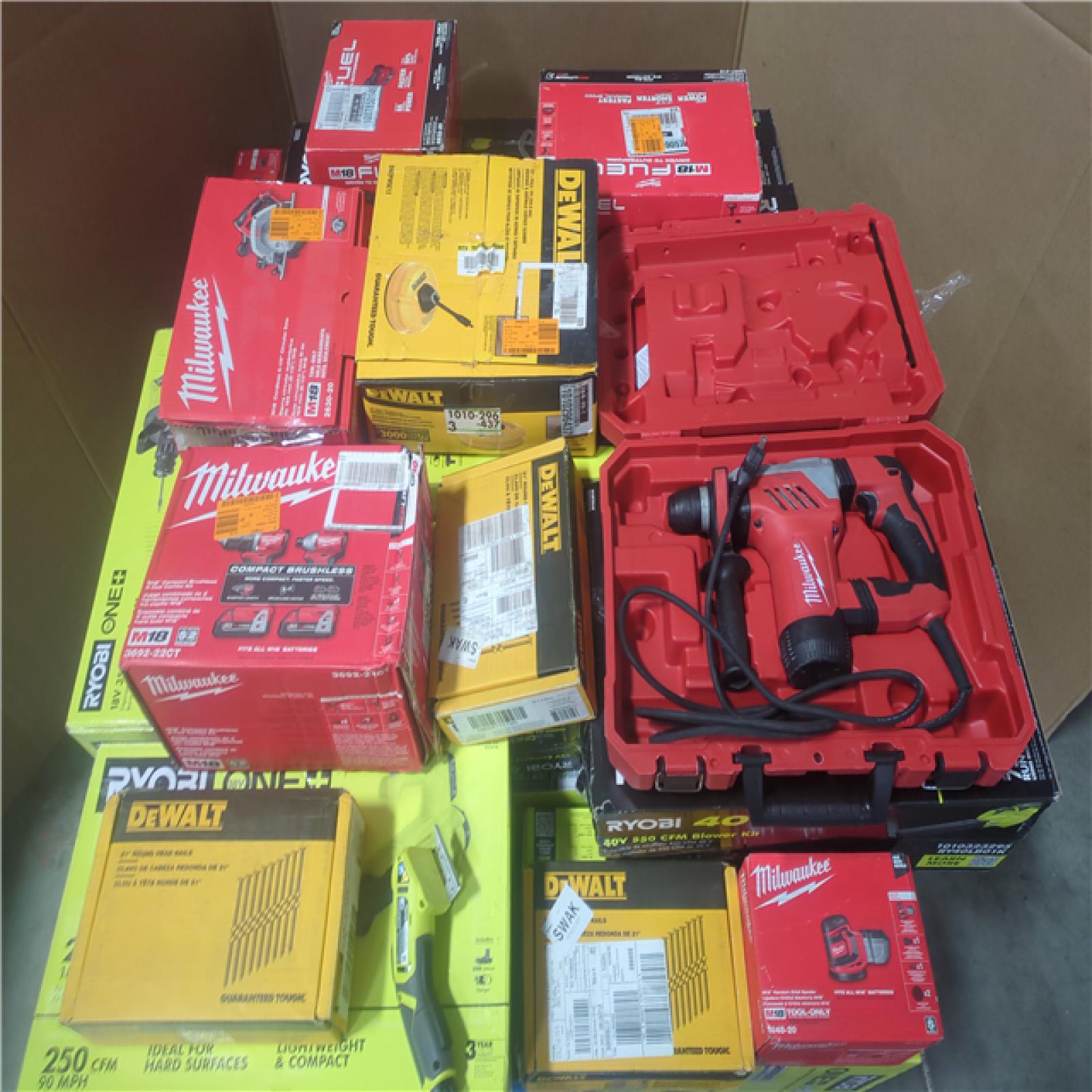 CALIFORNIA AS-IS TOOL PALLET