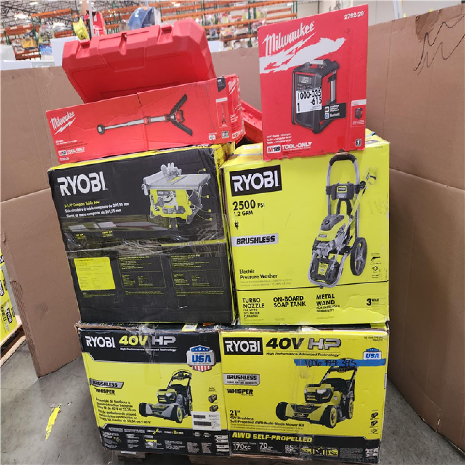 CALIFORNIA AS-IS TOOL PALLET