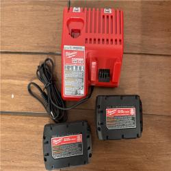 California AS-IS Milwaukee M18 Short Throw Press Tool Kit  Includes (2) Batteries  Charger and Hard Case