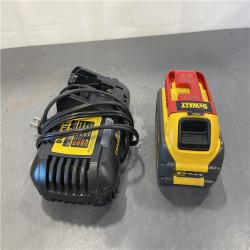AS-IS - DEWALT FLEXVOLT 20V/60V MAX Lithium-Ion 6.0Ah Battery Pack with 6 Amp Output Charger