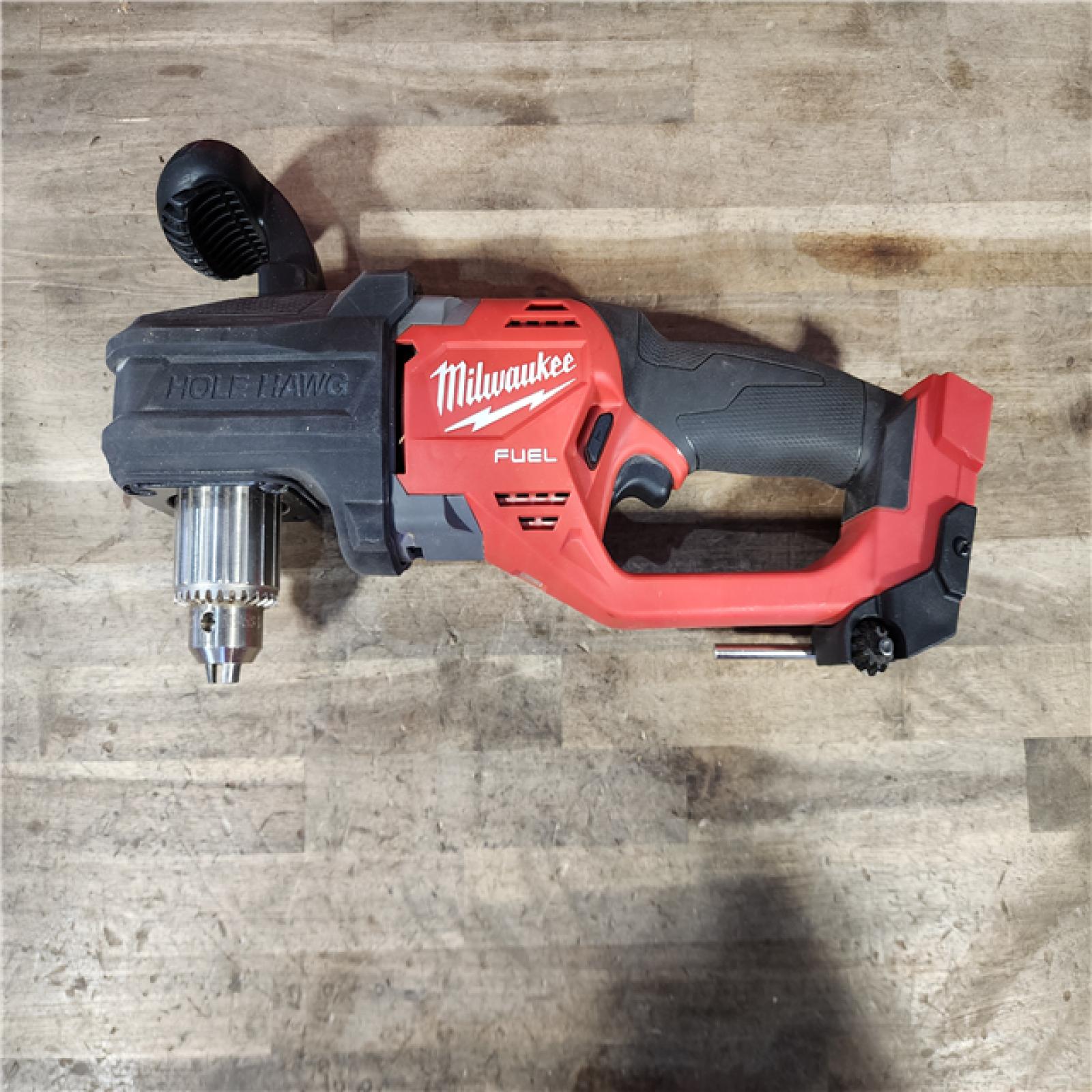 HOUSTON LOCATION - AS-IS Milwaukee M18 18V Fuel Hole Hawg 1/2 Right Angle Drill 2807-20 (Tool-Only)