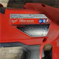 HOUSTON LOCATION - AS-IS Milwaukee 2841-20 18V Cordless Gen II 16 Gauge Angled Finish Nailer (Tool Only)