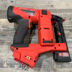 AS-IS Milwaukee FUEL 18-Volt Lithium-Ion Brushless Cordless 18-Gauge 1/4 in. Narrow Crown Stapler (Tool-Only)