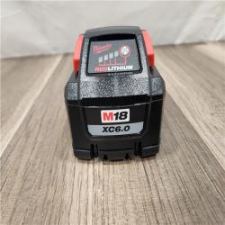 AS-IS Milwaukee M18 18-Volt Lithium-Ion High Output Battery Pack 6.0Ah