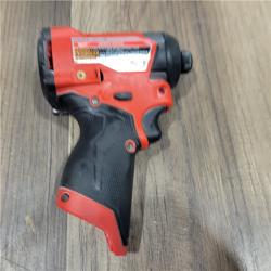 AS-IS Milwaukee M12 FUEL 12 V 1/4 in. Cordless Brushless Impact Driver (Tool KIT battery & charge)
