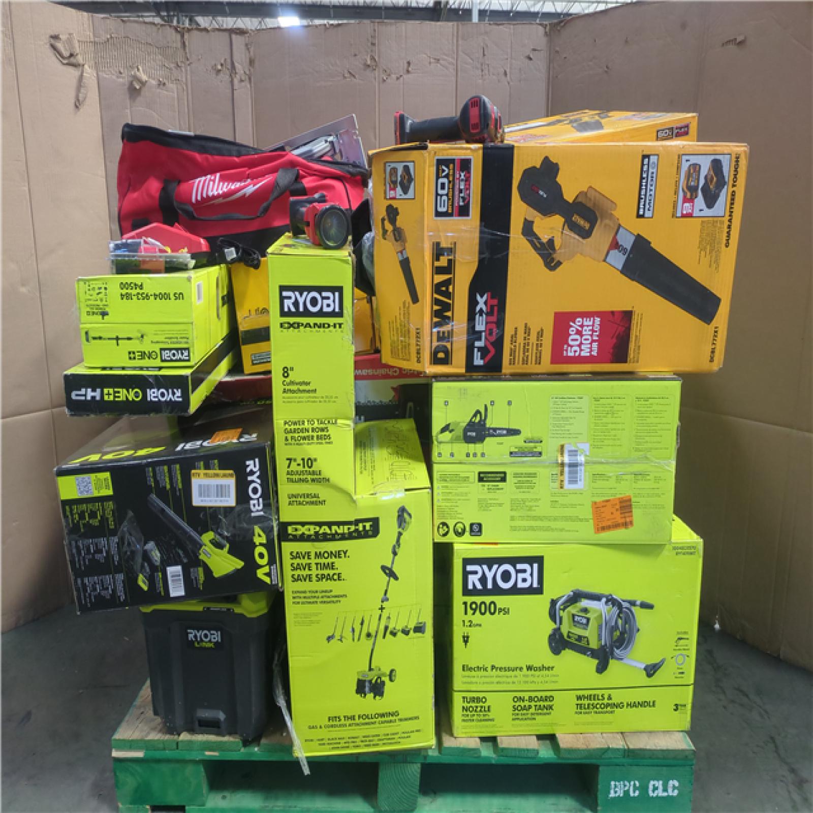 CALIFORNIA AS-IS TOOL PALLET