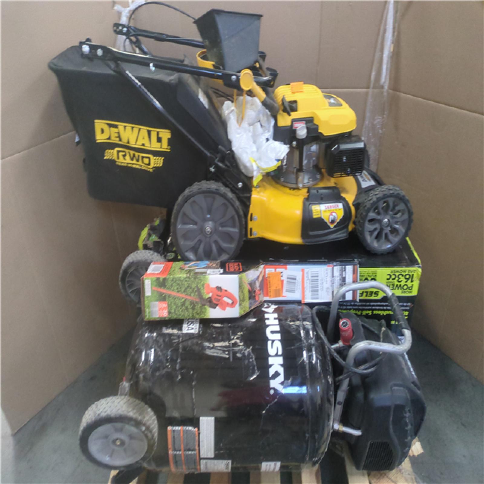 CALIFORNIA AS-IS OUTDOOR POWER EQUIPMENT