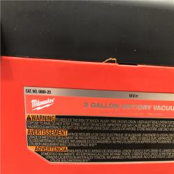 AS-IS Milwaukee 18-Volt 2 Gal. Lithium-Ion Cordless Wet/Dry Vacuum (Vacuum-Only)