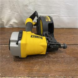 AS-IS DEWALT DW66C-1 2-1/2 Inch 15 Degree Coil Siding and Fencing Nailer