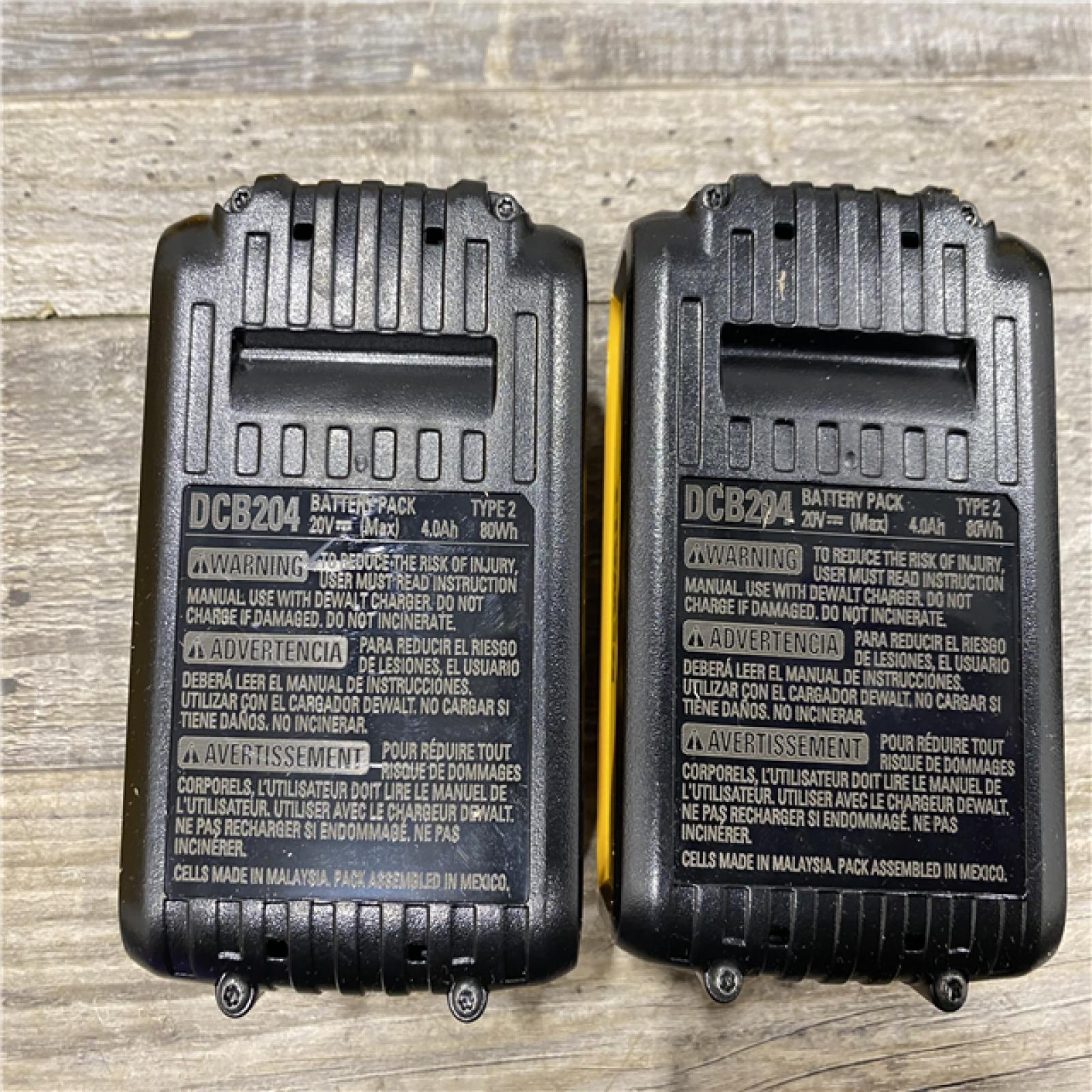 AS-IS DEWALT 20V MAX XR Hammer Drill/ Impact Driver Kit