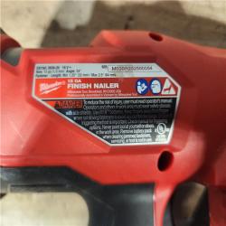 HOUSTON LOCATION - AS - IS Milwaukee FUEL 18-Volt Lithium-Ion Brushless Cordless Gen II 15-Gauge Angled Finish Nailer (Tool-Only)