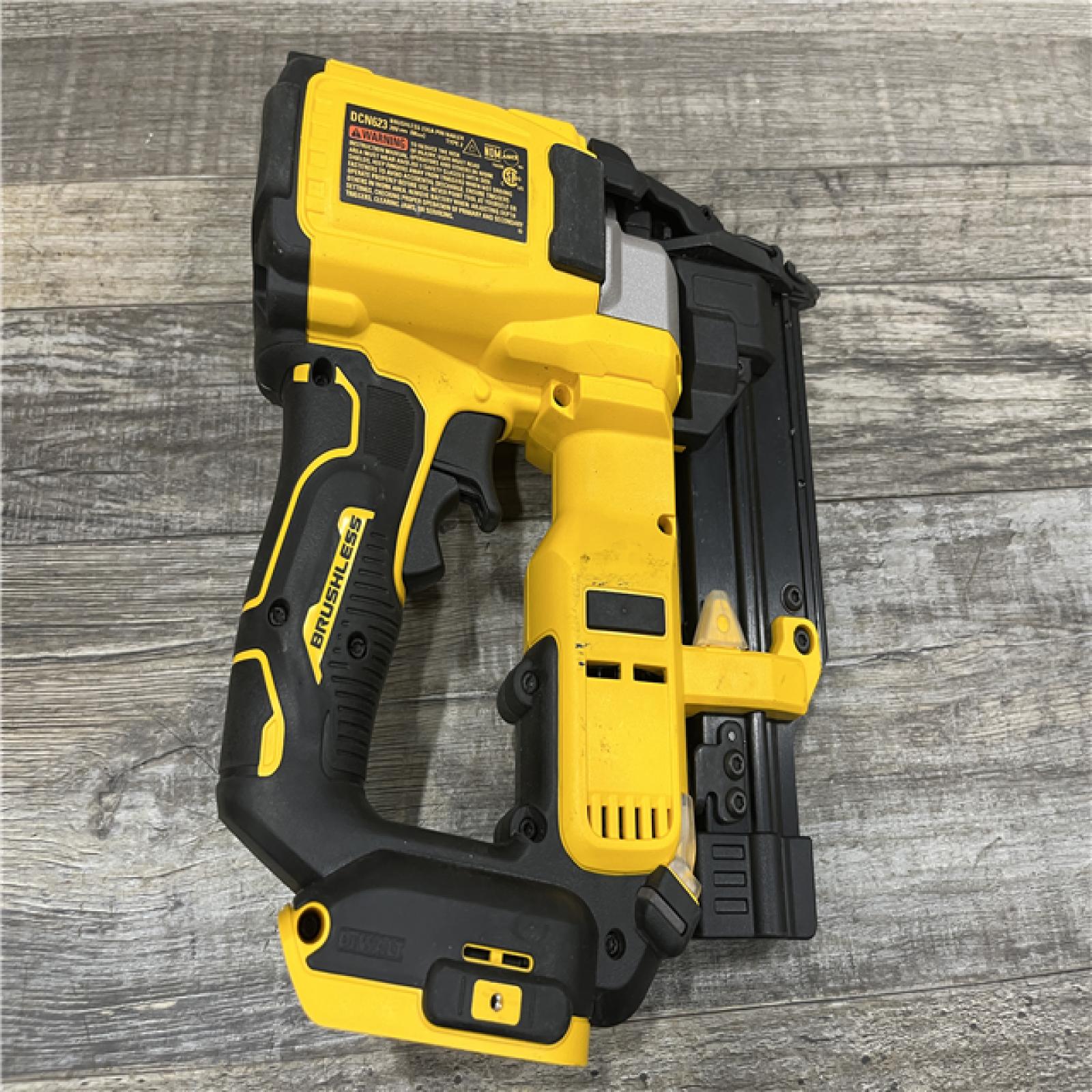 AS-IS DEWALT ATOMIC 20V MAX Lithium Ion Cordless 23 Gauge Pin Nailer (Tool Only)