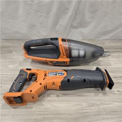 AS-IS RIDGID 18V Cordless 8-Tool Combo Kit