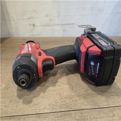 AS-IS Milwaukee FUEL 18V Lithium-Ion Brushless Cordless Hammer Drill and Impact Driver Combo Kit