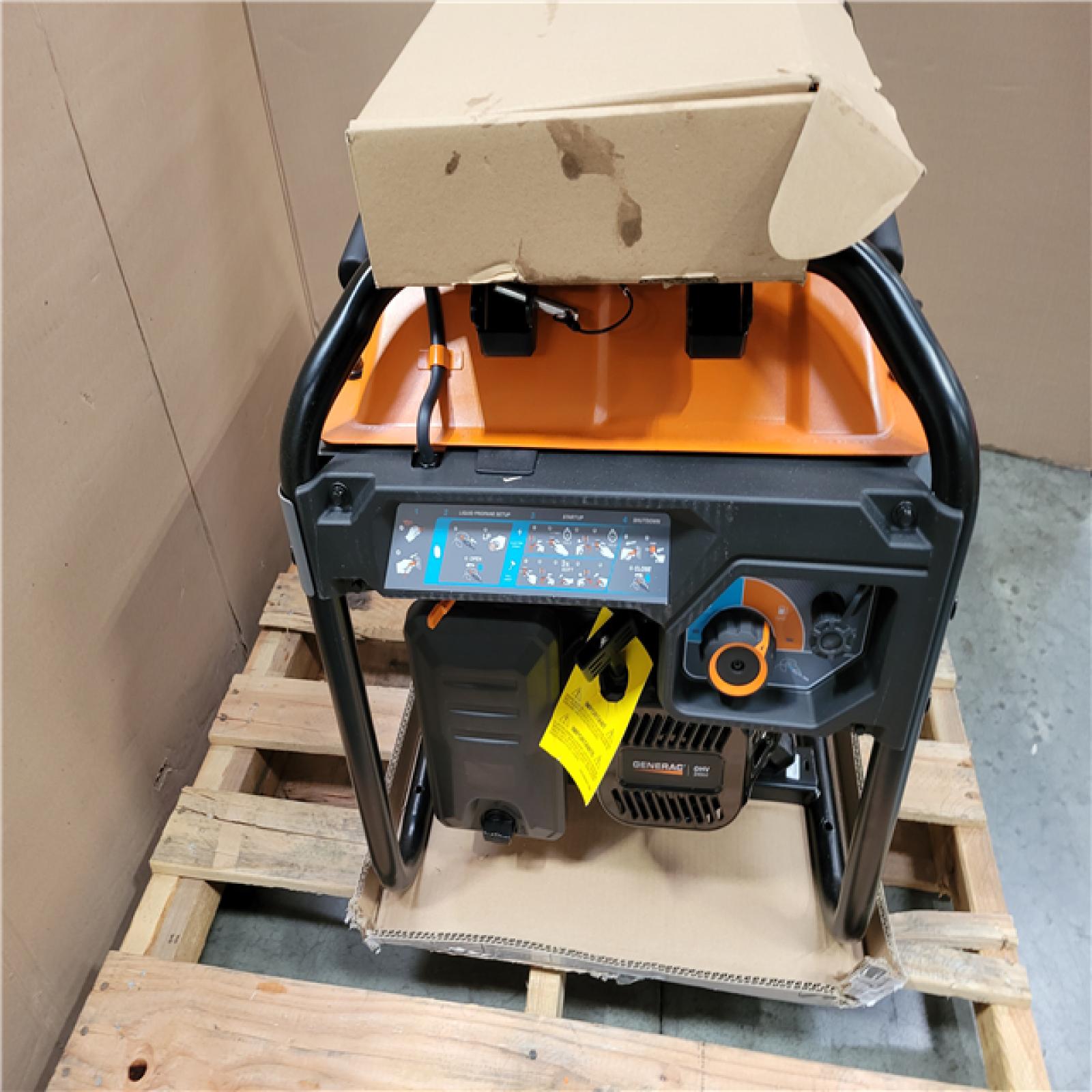 CALIFORNIA AS-IS GENERAC GENERATOR