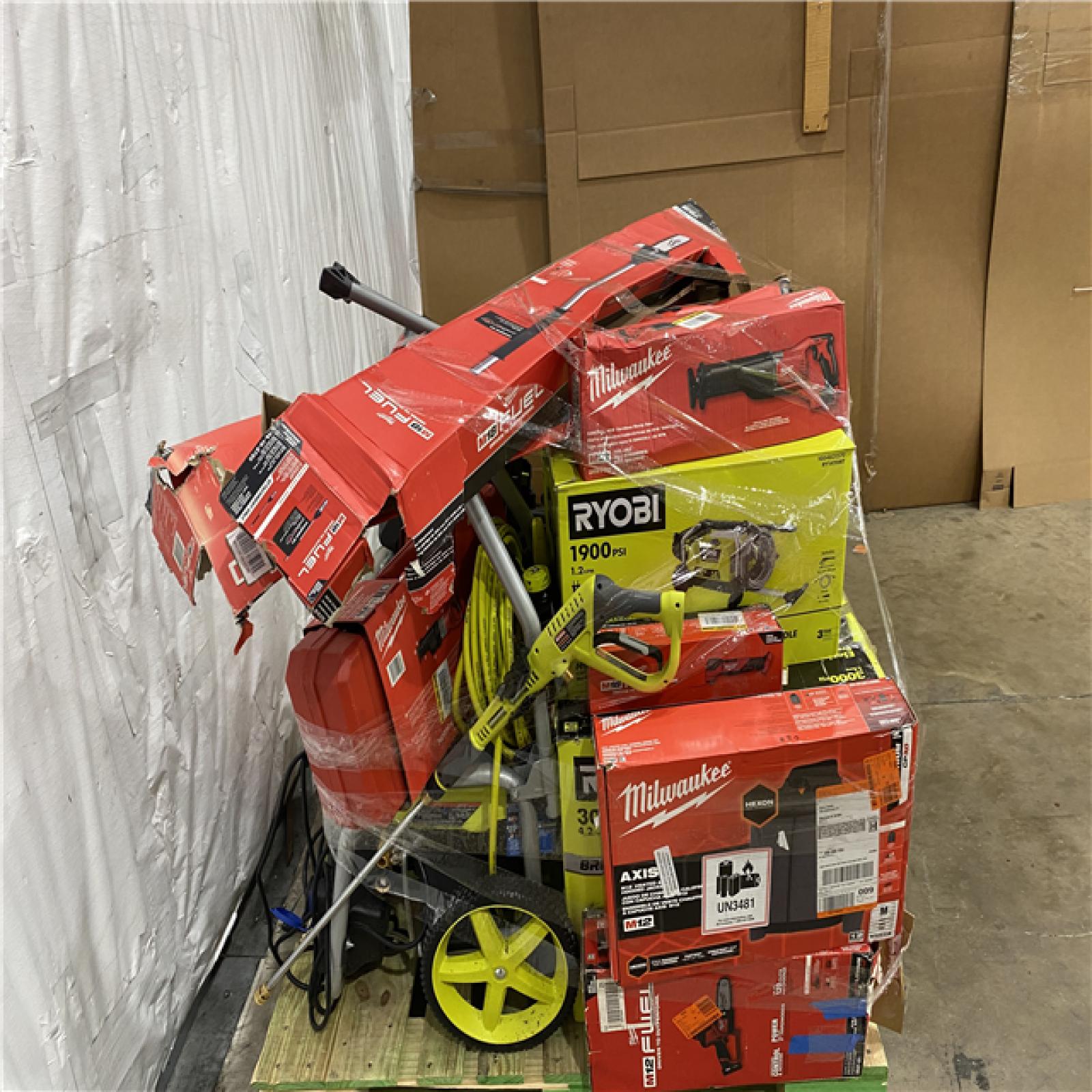 Houston Location AS IS - Tool Pallet