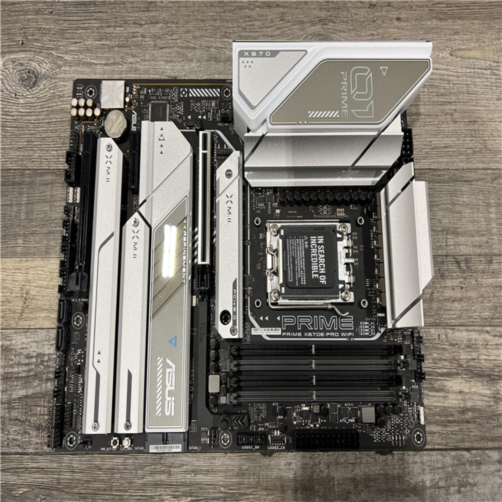 AS-IS ASUS X670E-PRO Prime WIFI AMD AM5 ATX Motherboard