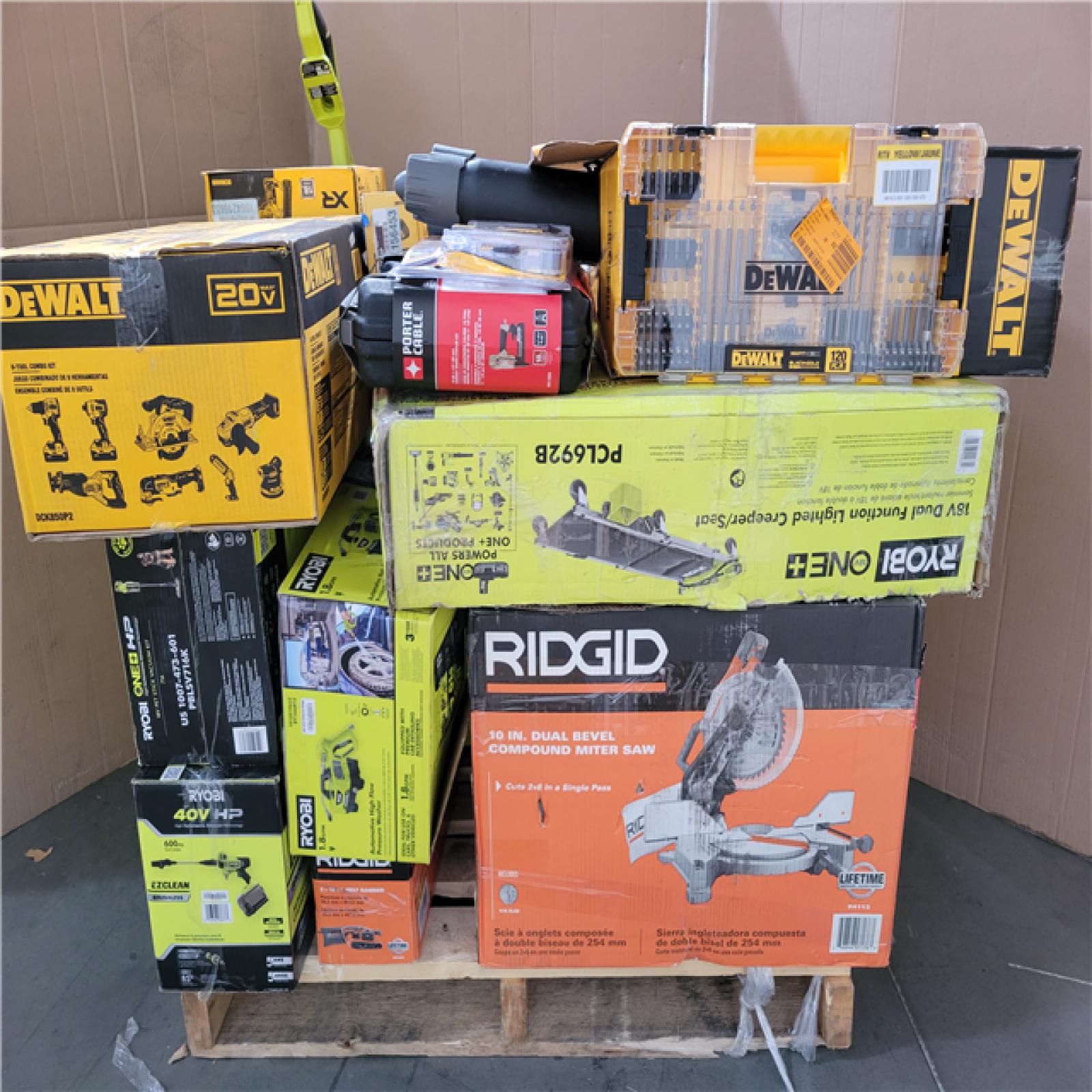 CALIFORNIA AS-IS TOOL PALLET