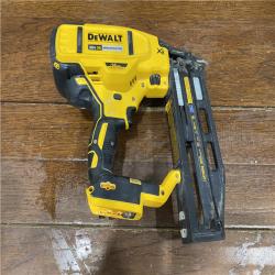 AS-IS DEWALT 20V MAX XR 16-Gauge Lithium-Ion Cordless Finish Nailer (Tool Only)