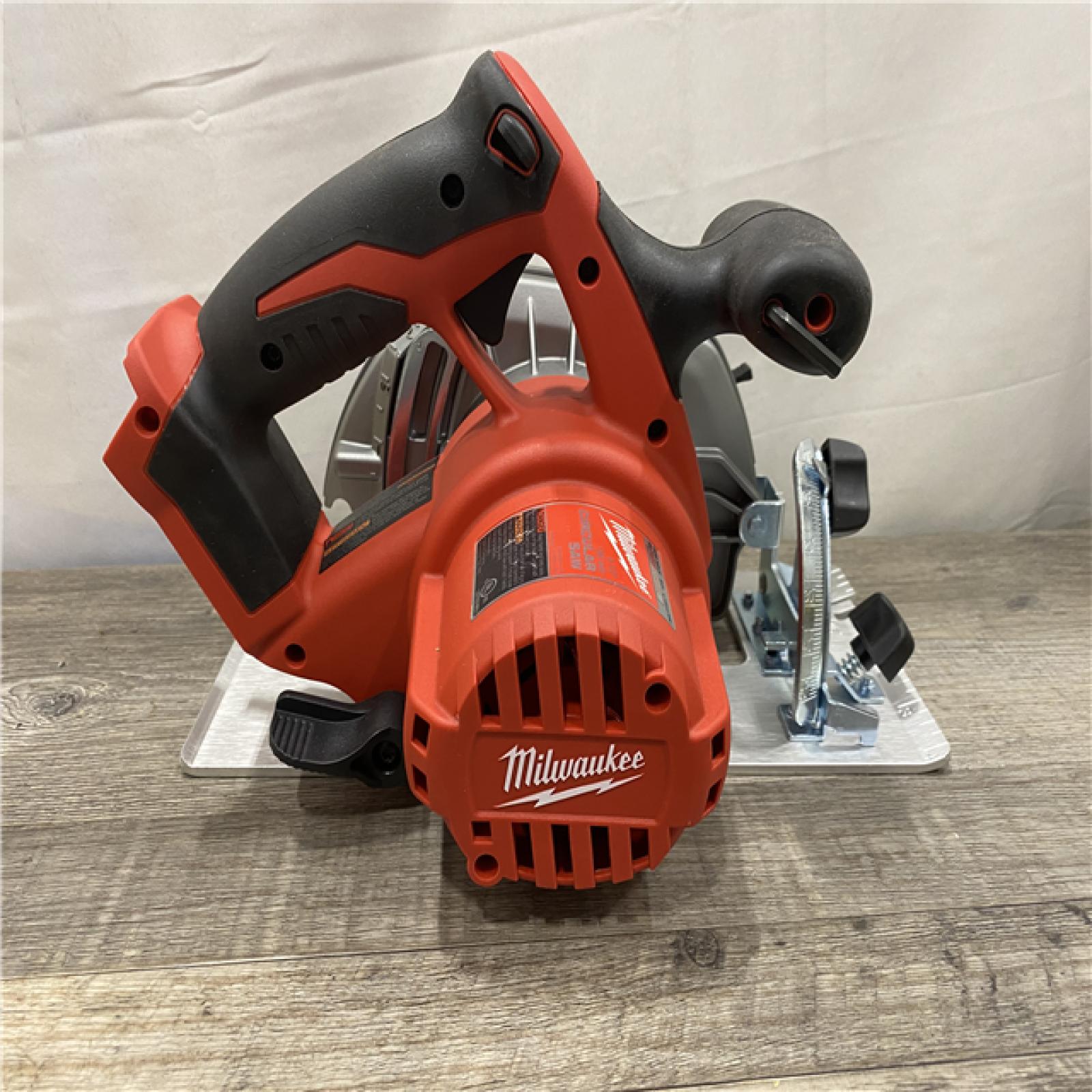 AS-IS Milwaukee 18V Lithium-Ion Cordless 6-1/2 in. Circular Saw (Tool-Only)