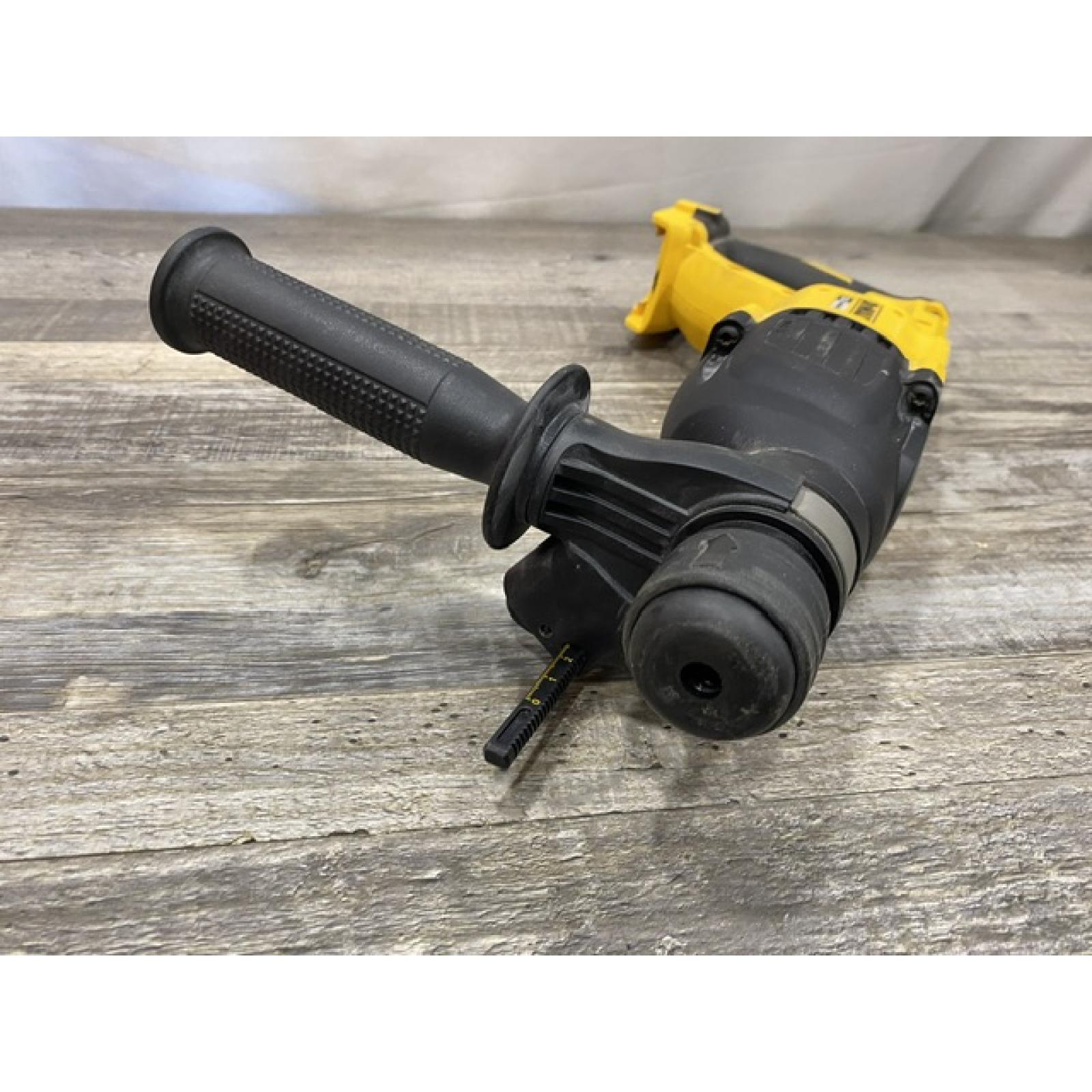 AS-IS DEWALT 20V MAX Cordless Brushless 1 in. SDS Plus D-Handle Concrete and Masonry Rotary Hammer (Tool Only)