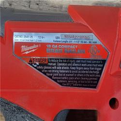 HOUSTON LOCATION - AS-IS Milwaukee FUEL 12-Volt Lithium-Ion Brushless Cordless 18-Gauge 1-1/2 in. Compact Brad Nailer (Tool Only)